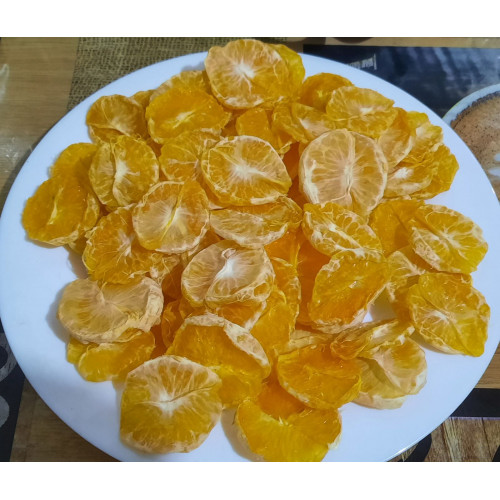 Чіпси мандаринові, домашня сушка